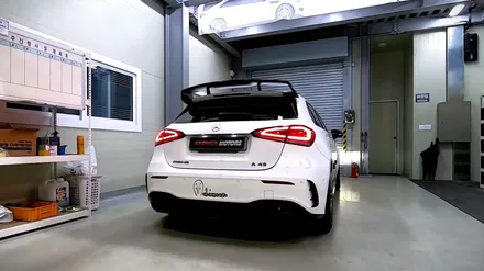 [벤츠 A45 AMG] 커스텀 풀배기작업 / 인천 동구