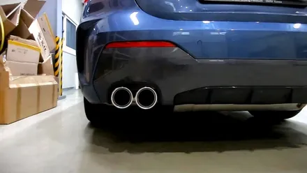 [BMW 420i] 커스텀배기(가변시스템)+머플러팁 / 인천 동구