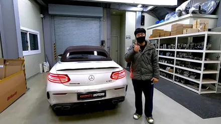 [벤츠 C63 AMG] 커스텀풀배기 작업 / 인천 동구
