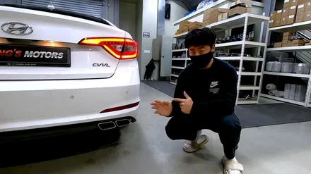 [현대 LF쏘나타] 가변풀배기 + 머플러팁 / 인천 동구