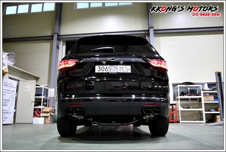 쉐보레 따끈따끈 신차! 트래버스 최초! 풀커스텀 듀얼 가변배기튜닝! / 인천 동구