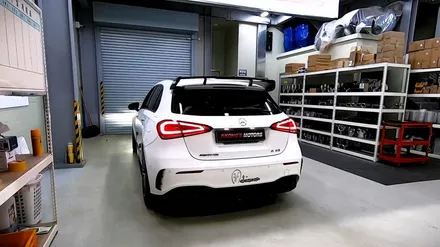 [벤츠 A45 AMG] 커스텀 풀배기작업 / 인천 동구