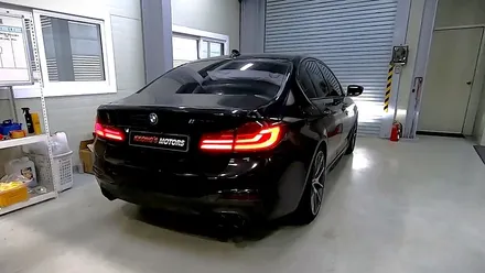 [BMW 530i] 커스텀풀배기(가변시스템)+머플러팁 / 인천 동구
