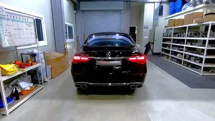 [벤츠 S63 AMG E퍼포먼스] 가변 풀배기작업 / 인천 동구