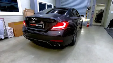 [제네시스 G70 3.3] 커스텀풀배기 + 부밍감소 / 인천 동구