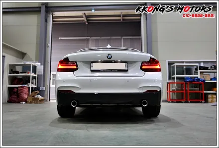 BMW220D 순정형 듀얼배기튜닝으로 제대로 된 익스테리어튜닝! / 인천 동구
