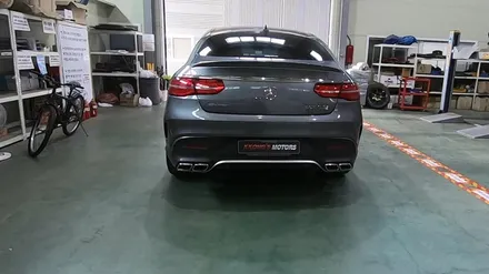 벤츠GLE63 AMG 제대로 된 엔드 배기튜닝 / 인천 동구