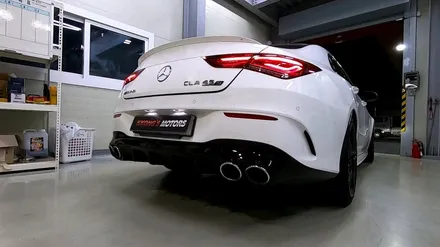 [벤츠 CLA45S AMG] 커스텀 풀배기 작업 / 인천 동구