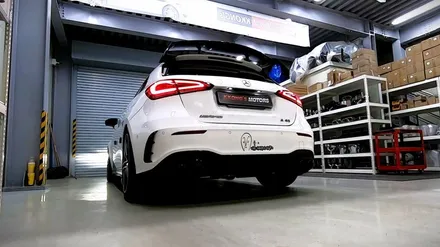 [벤츠 A45 AMG] 커스텀 풀배기작업 / 인천 동구