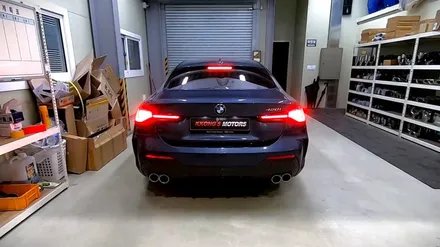 [BMW 420i] 커스텀배기(가변시스템)+머플러팁 / 인천 동구
