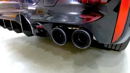 [BMW 530i] 커스텀배기 + 머플러팁 / 인천 동구