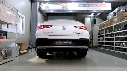 [벤츠 GLE63s AMG] 엔드 커스텀배기 작업 / 인천 동구