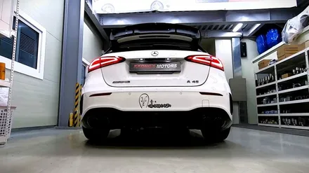 [벤츠 A45 AMG] 커스텀 풀배기작업 / 인천 동구