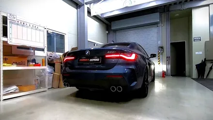 [BMW 420i] 커스텀배기(가변시스템)+머플러팁 / 인천 동구