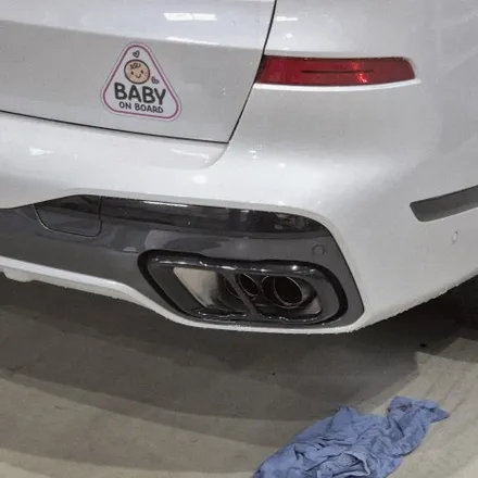 BMW X7 40i 준비엘 브릴란테 인증배기 작업 / 인천 동구