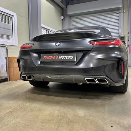 BMW Z4 20i 커스텀 엔드 배기 머플러팁 튜닝 / 인천 동구