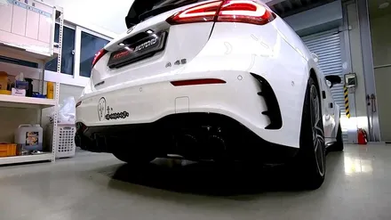 [벤츠 A45 AMG] 커스텀 풀배기작업 / 인천 동구
