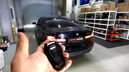 [BMW M550i] 커스텀가변배기 + 순정팁이식 / 인천 동구