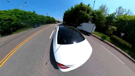 [벤츠 CLS500] 커스텀배기 + AMG머플러팁 / 인천 동구