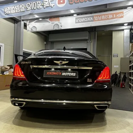 제네시스 EQ900 5.0 커스텀 중간, 엔드 배기 튜닝 / 인천 동구