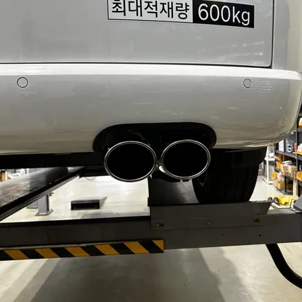 현대 스타리아 저스트 액티브 사운드 머플러팁 튜닝 / 인천 동구