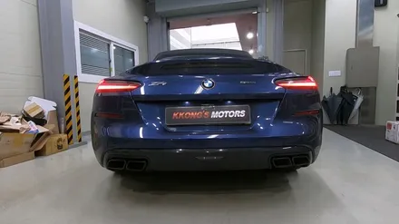 [BMW Z4 20i] 엔드커스텀배기 + 사각머플러팁 / 인천 동구