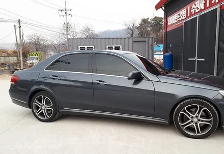 벤츠E250 휠튜닝 휠복원 휠도색 고스트크롬 / 원주시 소초면