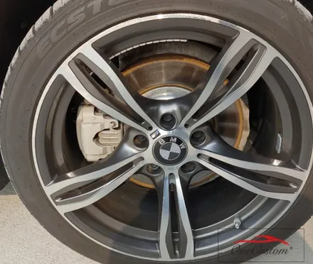 BMW M5 다이아몬드컷팅 휠복원 휠수리 <자동차휠수리><자동차휠복원> / 원주시 소초면