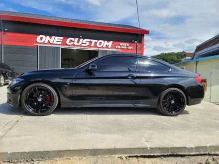 제천휠수리 bmw 420d 블랙유광 휠도색 휠복원 시공과정! / 원주시 소초면