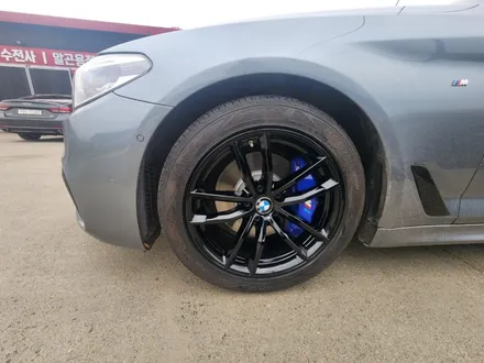 휠도색비용 BMW 5시리즈 블랙유광 휠도색 시공! / 원주시 소초면