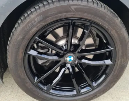춘천휠복원 BMW 520D 블랙유광 휠도색 작업 입니다! / 원주시 소초면