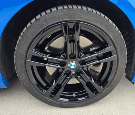 원주 휠도색 BMW 220i 블랙유광 휠도색 작업 전후사진! / 원주시 소초면