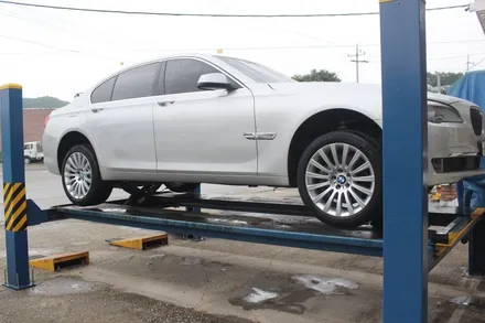 [원주휠복원] bmw 740d 19휠 작업 / 원주시 소초면