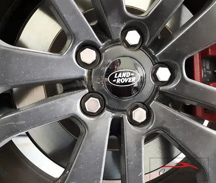 휠도색 비용 랜드로버 블랙무광 휠복원 훨캡 로고 제작 / 원주시 소초면
