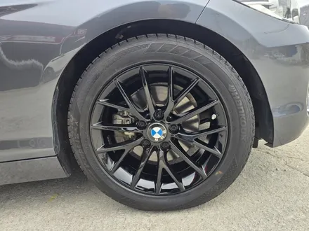 충주휠도색 BMW 118D 블랙유광 휠도색 작업 전후 사진! / 원주시 소초면