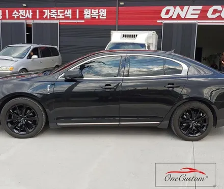 자동차휠수리 링컨 블랙유광 휠도색 완벽 복원! / 원주시 소초면