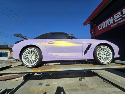 제천휠수리 휠도색 BMW Z4 화이트 컬러 휠도색 작업 전후사진! / 원주시 소초면