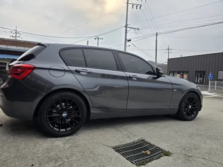 충주휠도색 BMW 118D 블랙유광 휠도색 작업 전후 사진! / 원주시 소초면