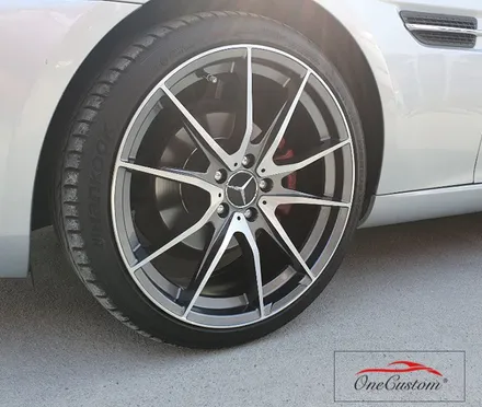 순정휠 휠수리 벤츠 SLK 350  다이아컷팅 휠 휠복원! / 원주시 소초면
