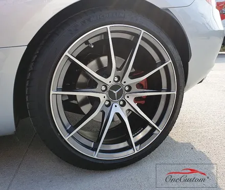 순정휠 휠수리 벤츠 SLK 350  다이아컷팅 휠 휠복원! / 원주시 소초면