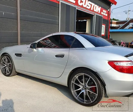 순정휠 휠수리 벤츠 SLK 350  다이아컷팅 휠 휠복원! / 원주시 소초면