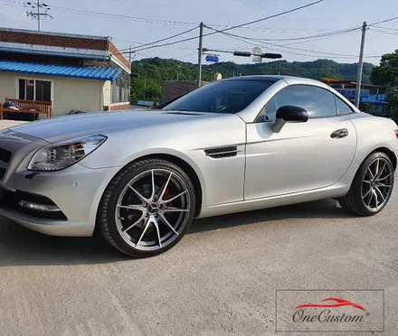 순정휠 휠수리 벤츠 SLK 350  다이아컷팅 휠 휠복원! / 원주시 소초면