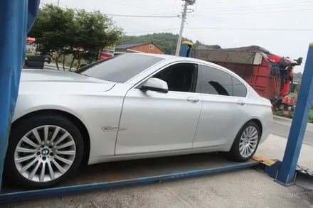 [원주휠복원] bmw 740d 19휠 작업 / 원주시 소초면