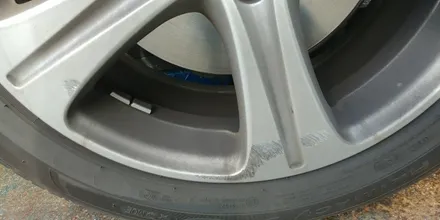 [원주휠복원] 벤츠 e220d 작업 / 원주시 소초면