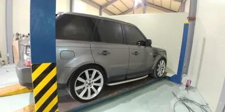 [원주휠복원] 랜드로버 스포츠 22인치휠 블랙하이그로시 작업 / 원주시 소초면