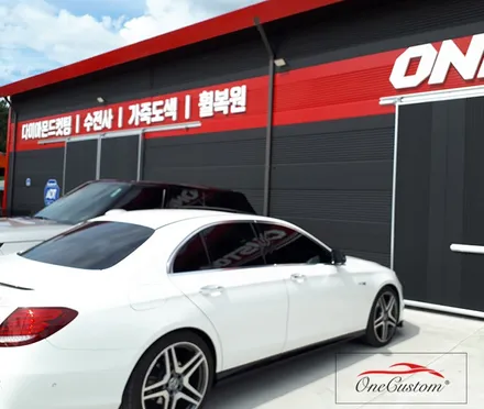 벤츠휠복원 S65 AMG 다이아몬드컷팅 원주휠도색에서! / 원주시 소초면