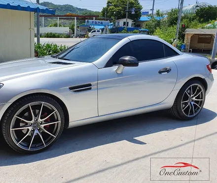 순정휠 휠수리 벤츠 SLK 350  다이아컷팅 휠 휠복원! / 원주시 소초면