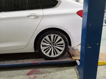 원주 충주 자동차 도색 BMW 5GT 고스트크롬 휠도색 휠복원 휠수리 시공! / 원주시 소초면
