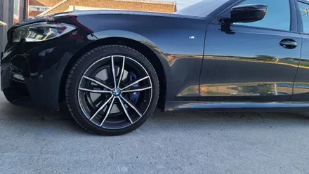 춘천튜닝샵 bmw 330i 블랙무광 휠도색 휠복원 휠수리 시공과정! / 원주시 소초면