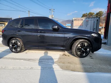 자동차휠수리 BMW iX3 다이아몬드컷팅 다이아컷팅 휠수리! / 원주시 소초면